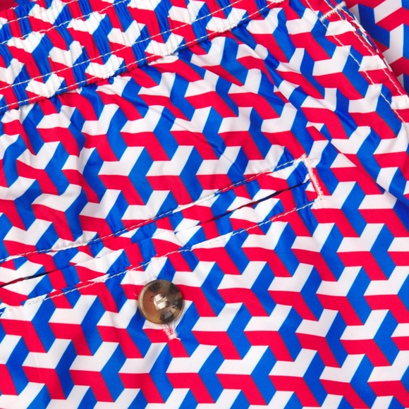 MC2 Saint Barth Ultralight Printed 70s Swim Shorts - Picture 4 of 5